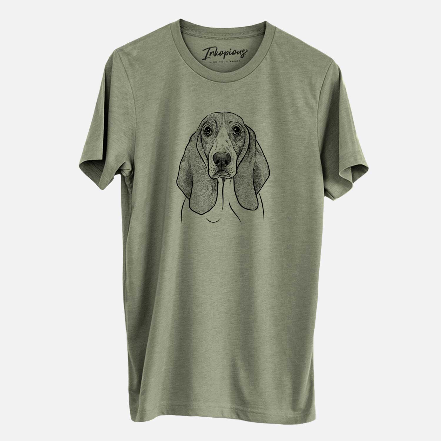 Bare Addison the Basset Hound - Unisex Crewneck