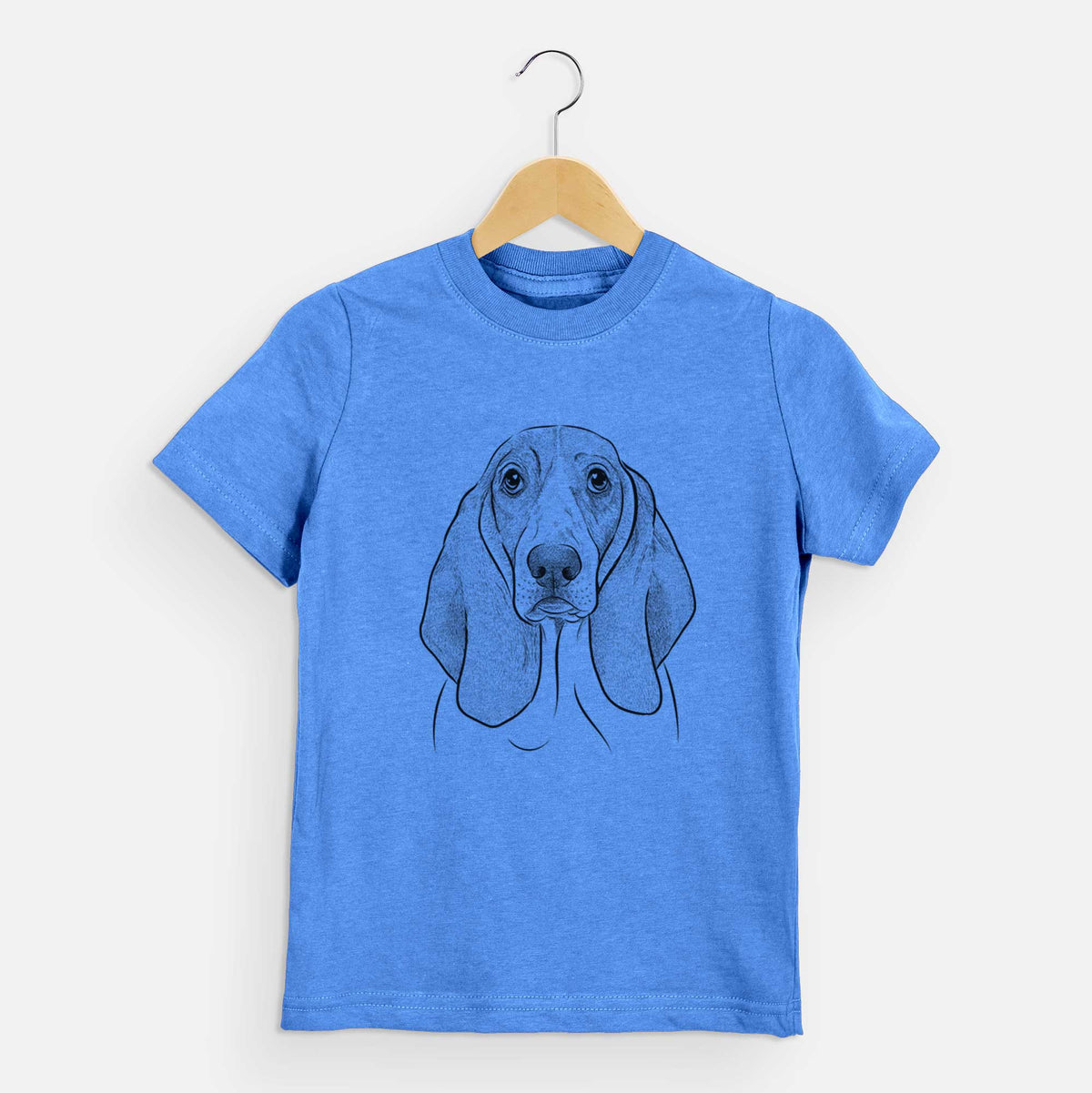 Bare Addison the Basset Hound - Kids/Youth/Toddler Shirt