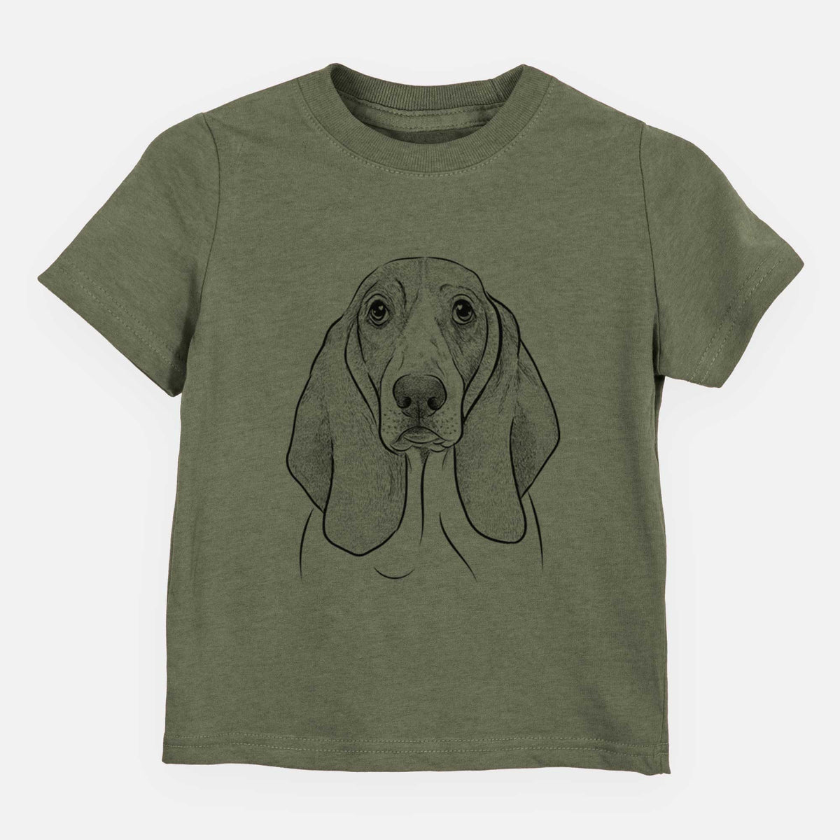 Bare Addison the Basset Hound - Kids/Youth/Toddler Shirt