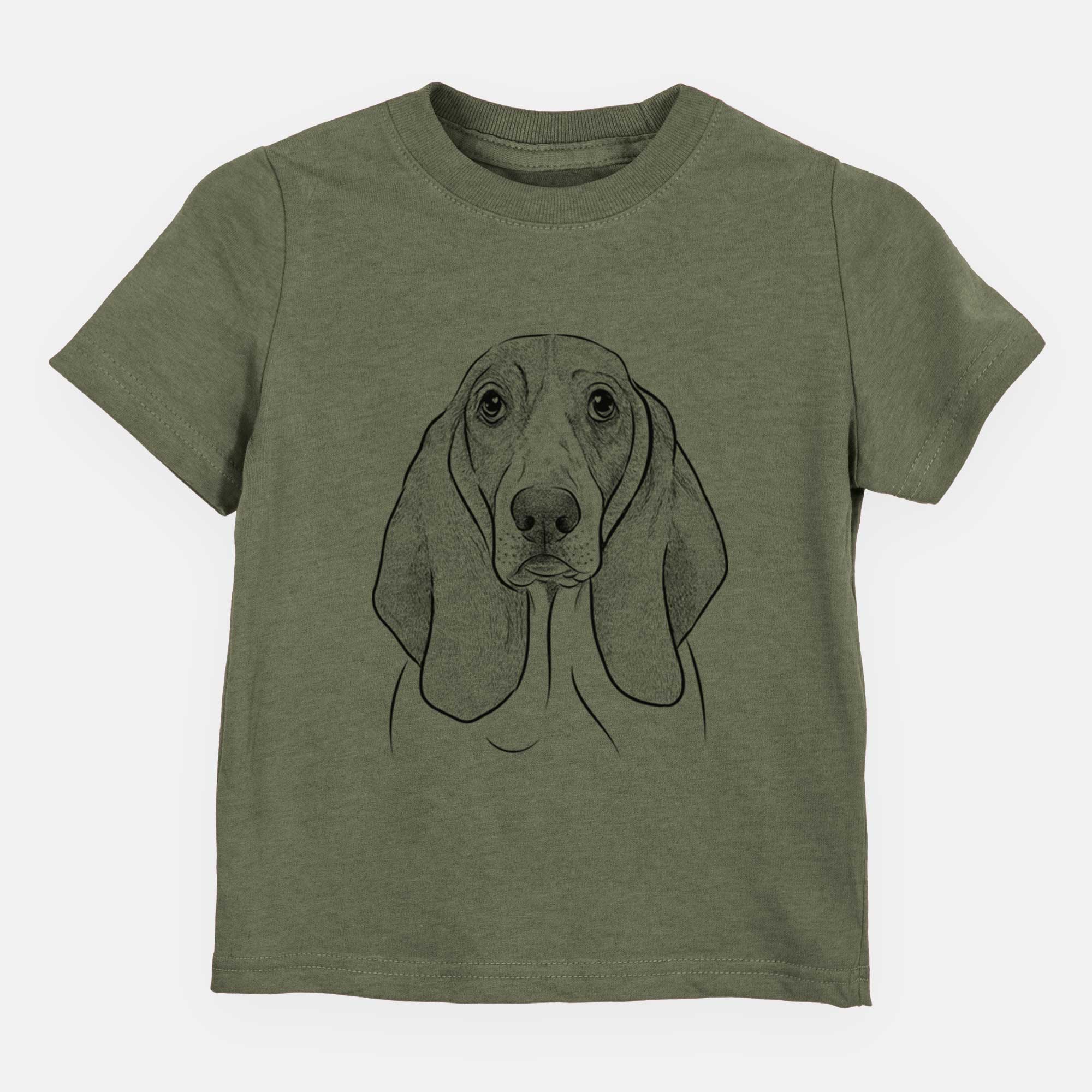 Bare Addison the Basset Hound - Kids/Youth/Toddler Shirt