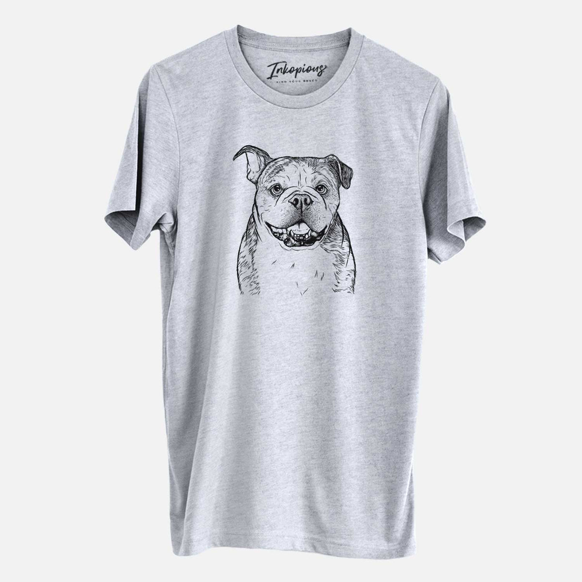 Bare Agatha the Boston Bulldog - Unisex Crewneck