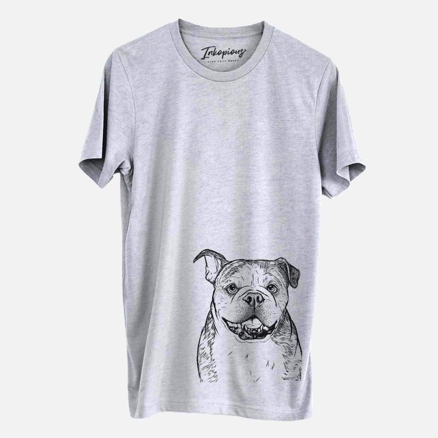Bare Agatha the Boston Bulldog - Unisex Crewneck