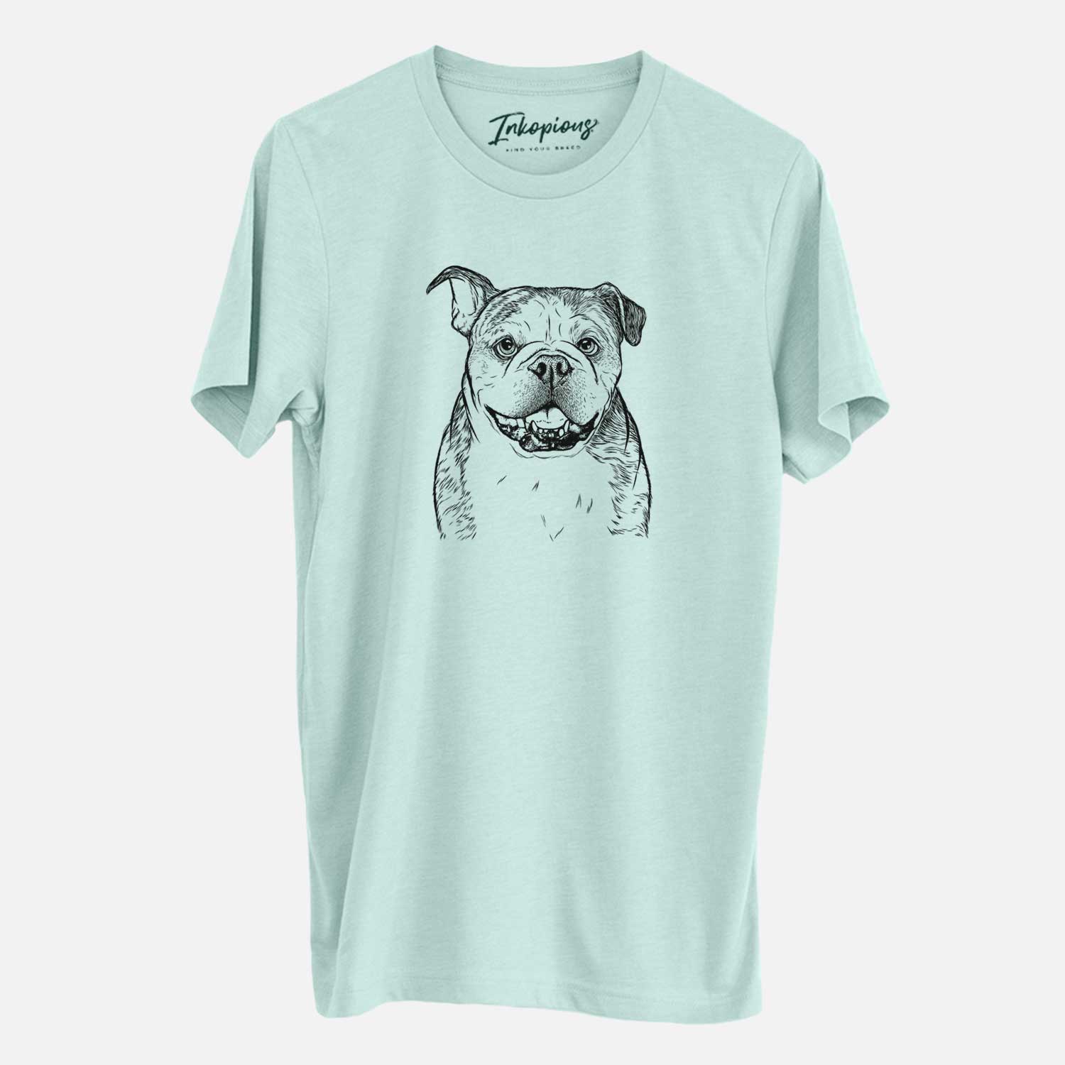 Bare Agatha the Boston Bulldog - Unisex Crewneck