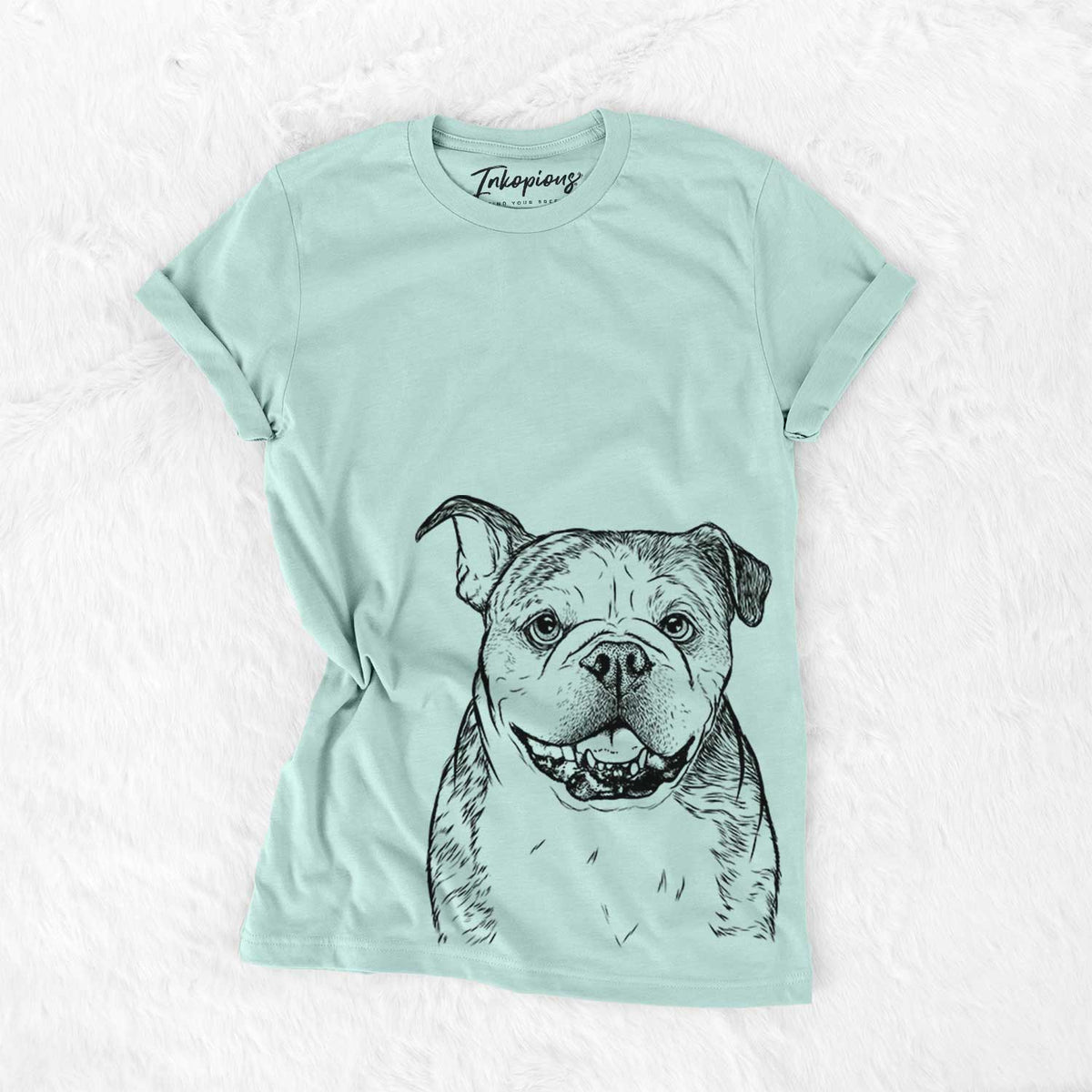 Agatha the Boston Bulldog - Bella Canvas Unisex Crewneck