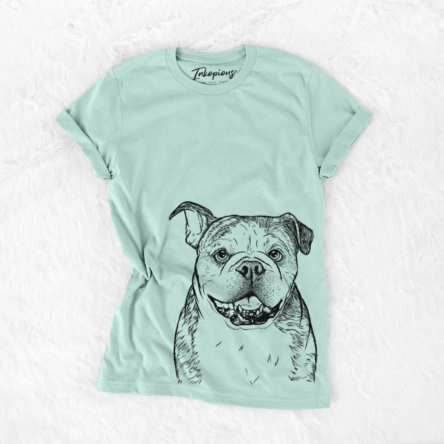 Agatha the Boston Bulldog - Bella Canvas Unisex Crewneck