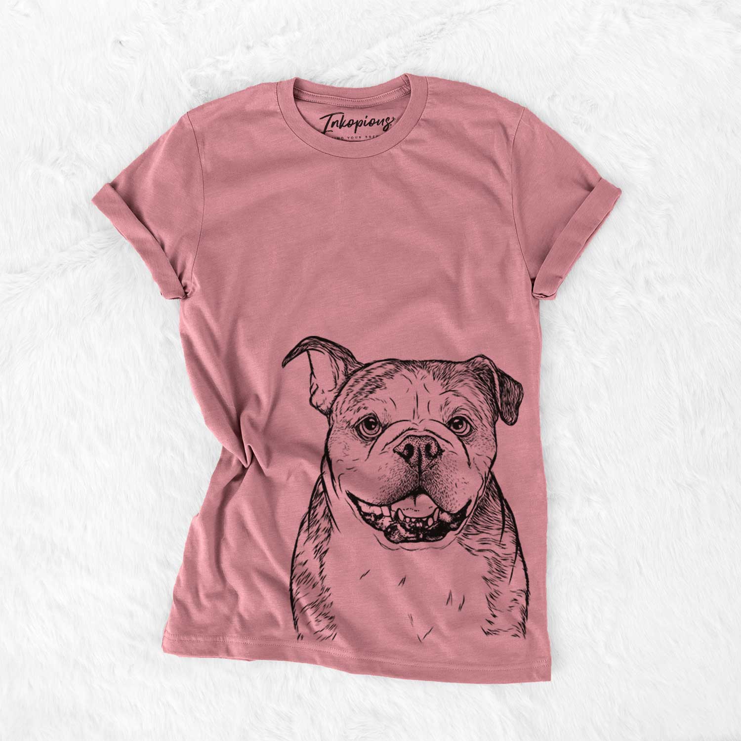 Agatha the Boston Bulldog - Bella Canvas Unisex Crewneck
