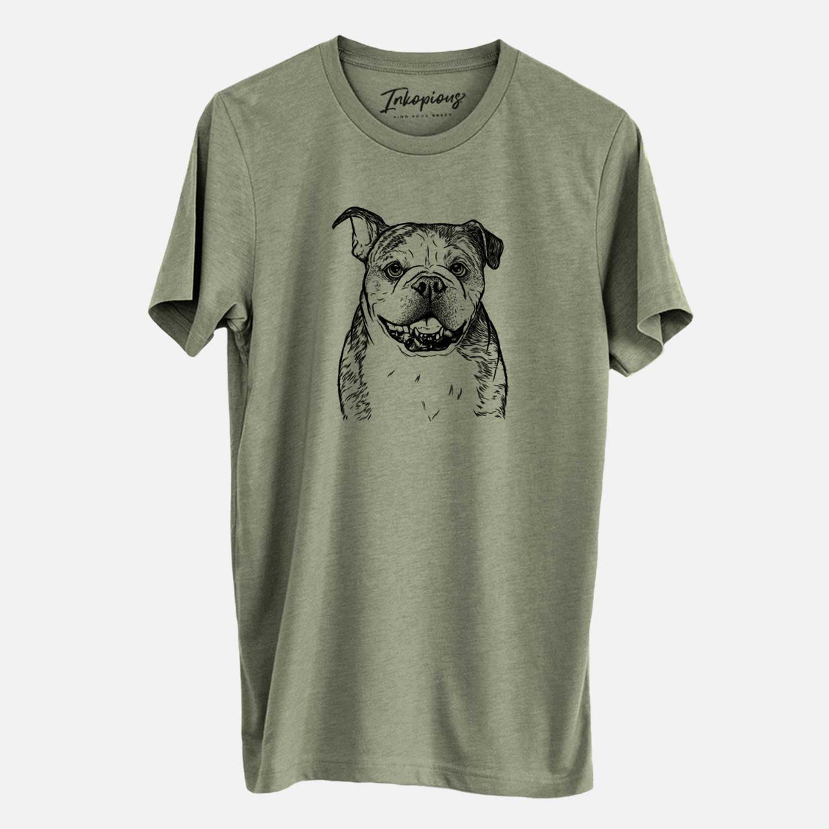 Bare Agatha the Boston Bulldog - Unisex Crewneck