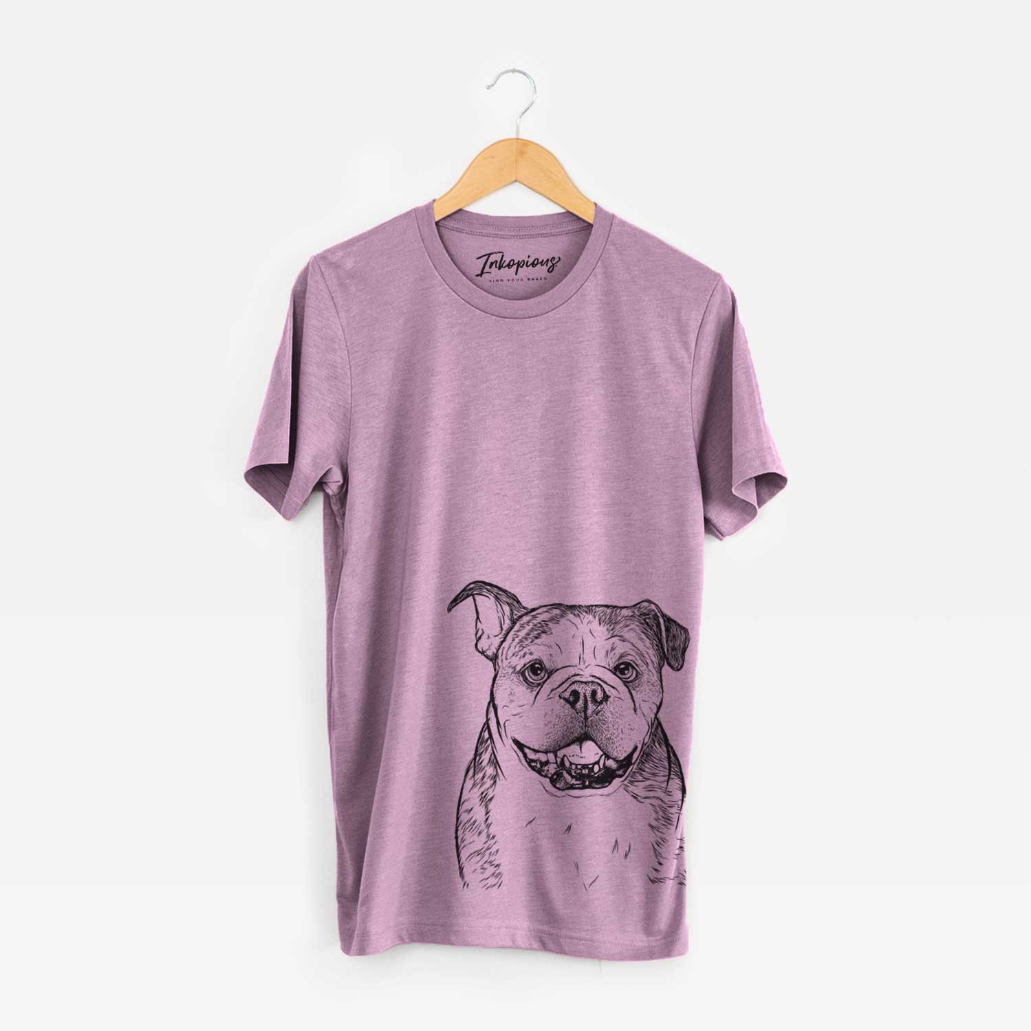 Bare Agatha the Boston Bulldog - Unisex Crewneck
