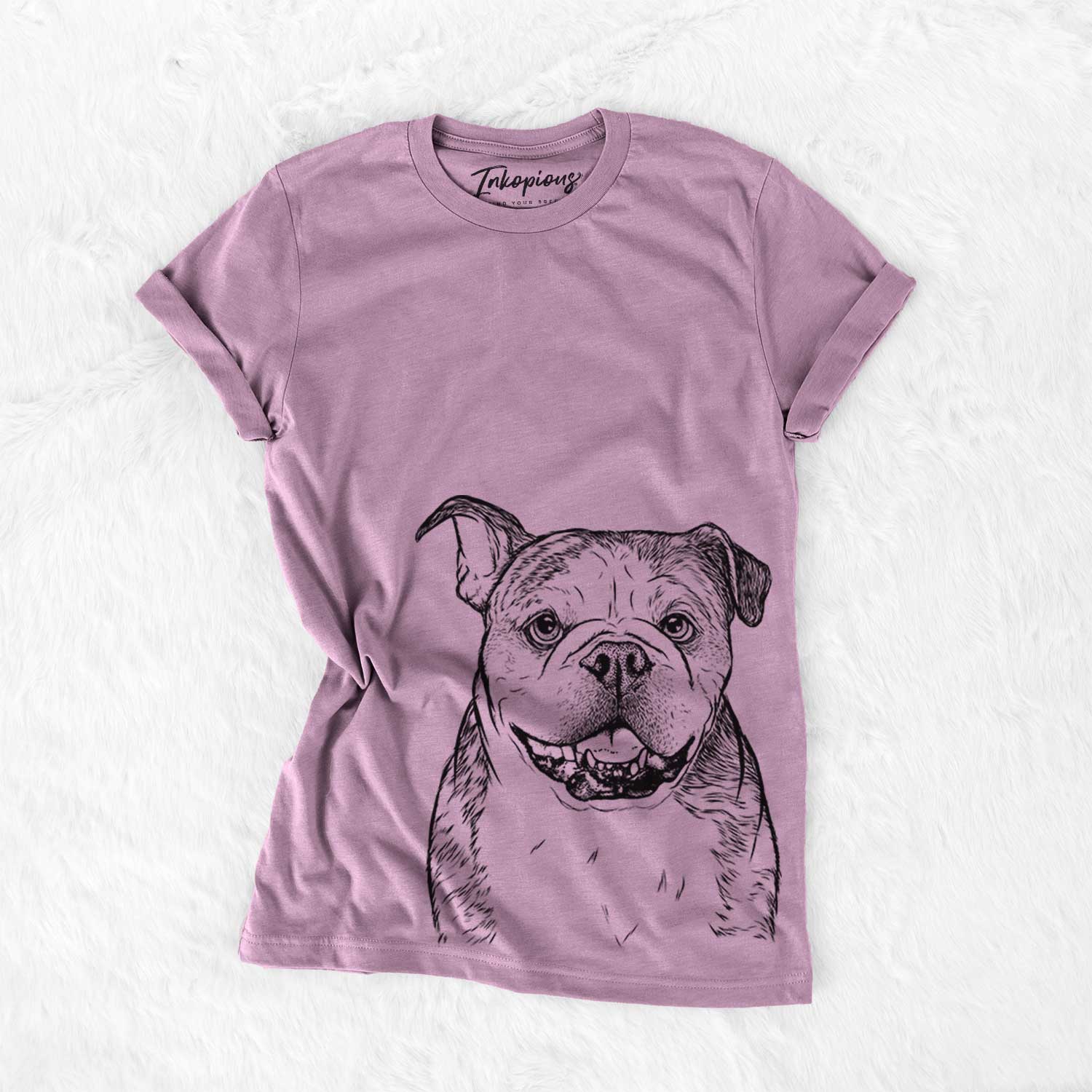 Agatha the Boston Bulldog - Bella Canvas Unisex Crewneck