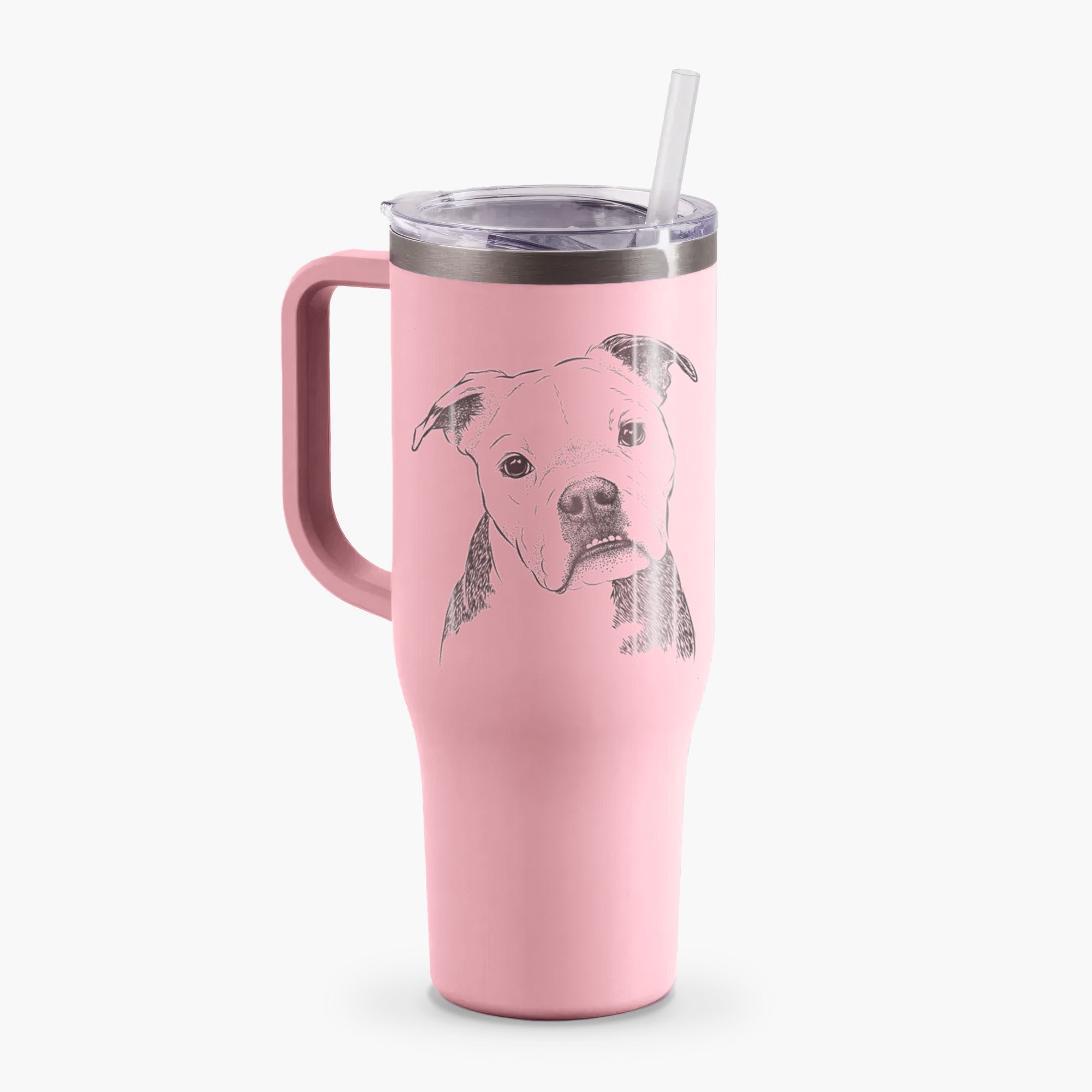 Aggy the Olde English Bulldogge - 40oz Tumbler with Handle