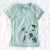 Bare Aggy the Olde English Bulldogge - Women's V-neck Shirt