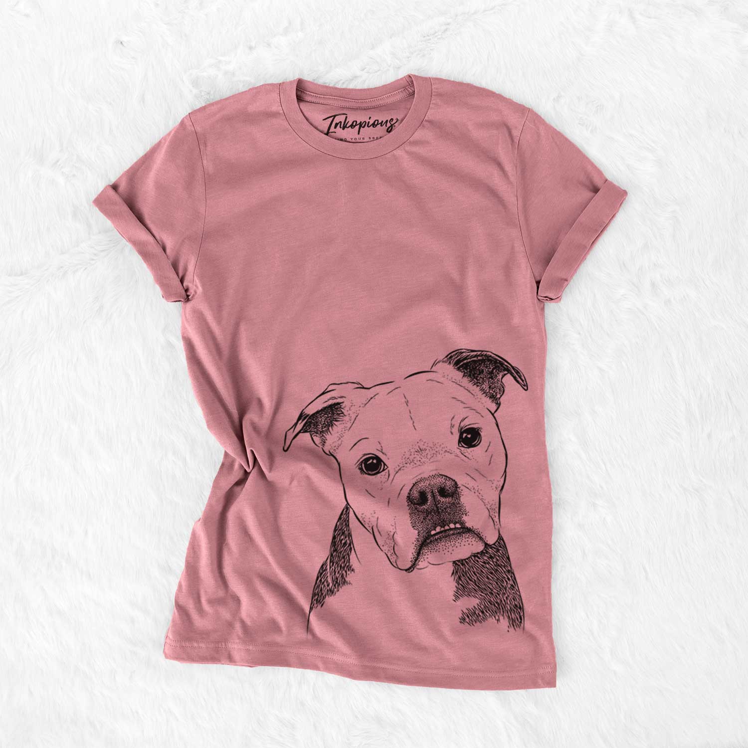 Bare Aggy the Olde English Bulldogge - Unisex Crewneck