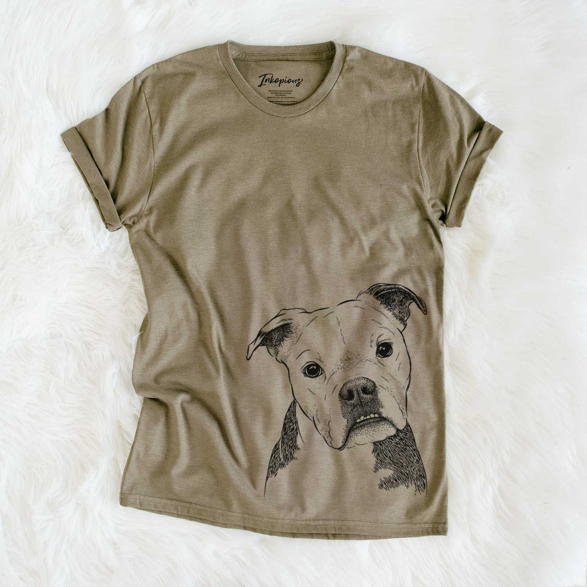 Bare Aggy the Olde English Bulldogge - Unisex Crewneck