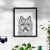 Alfie the Norwich Terrier Art Print