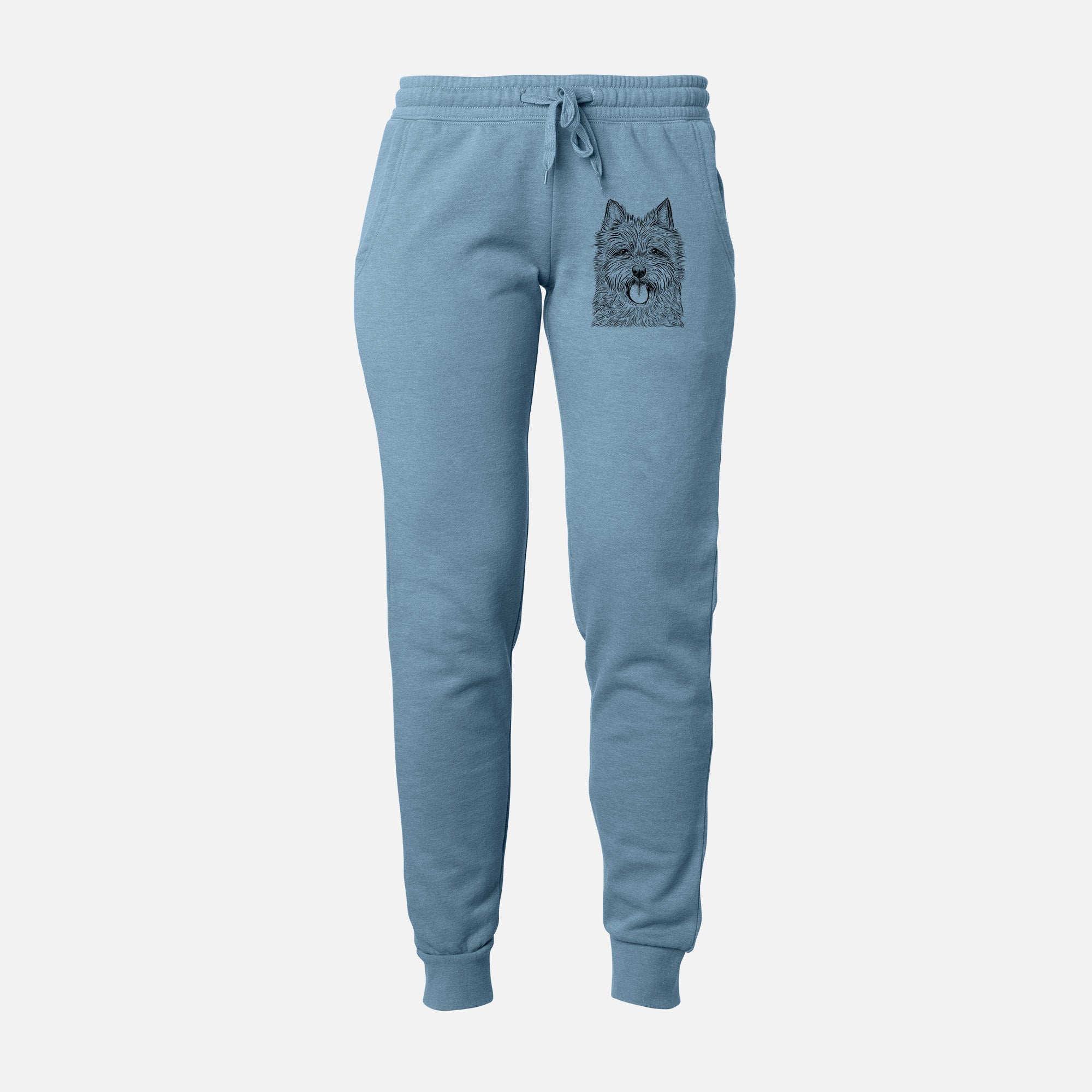 Alfie the Norwich Terrier - Women's Cali Wave Joggers