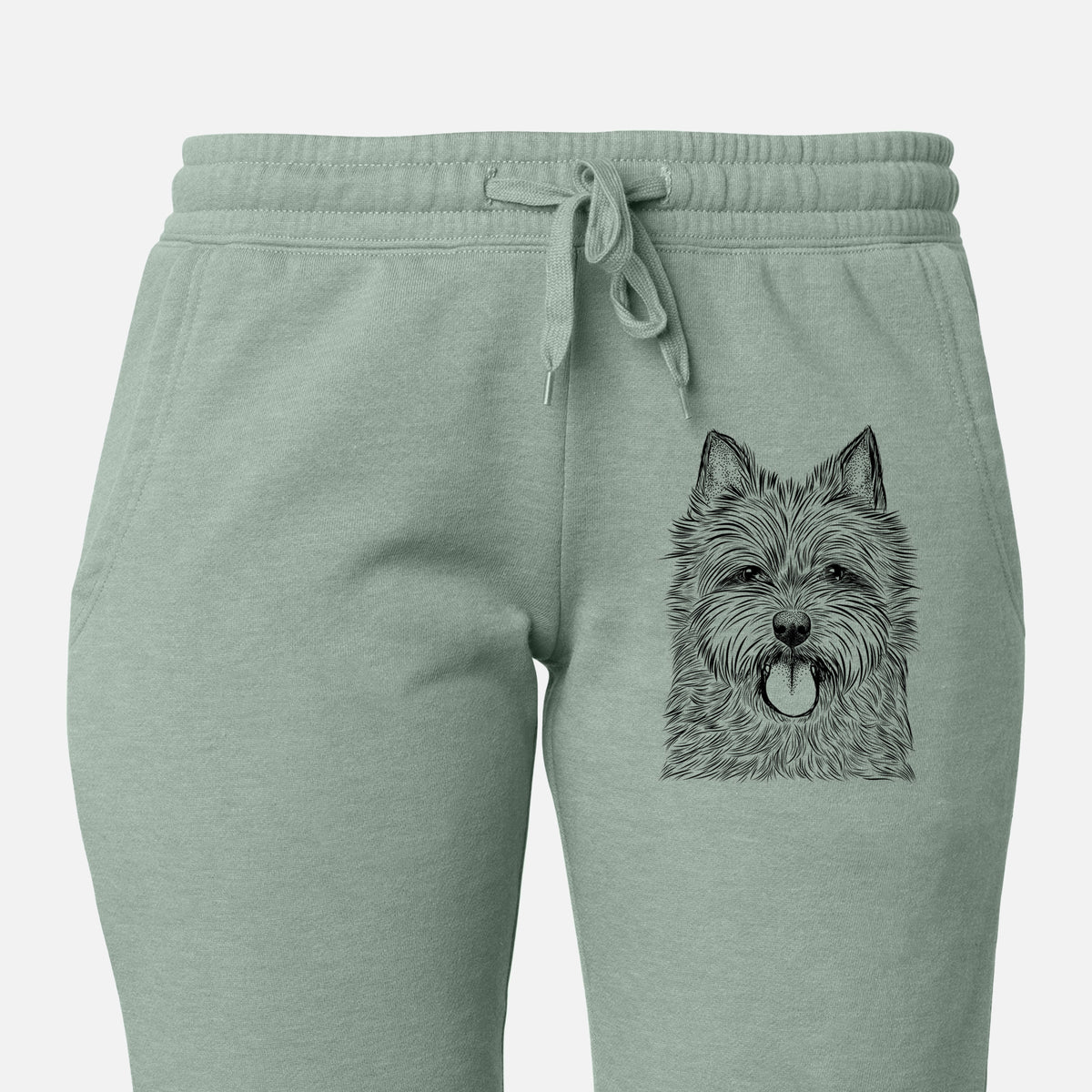 Alfie the Norwich Terrier - Women&#39;s Cali Wave Joggers