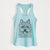 Alfie the Norwich Terrier - Women's Racerback Tanktop