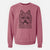 Bare Alfie the Norwich Terrier - Unisex Pigment Dyed Crew Sweatshirt