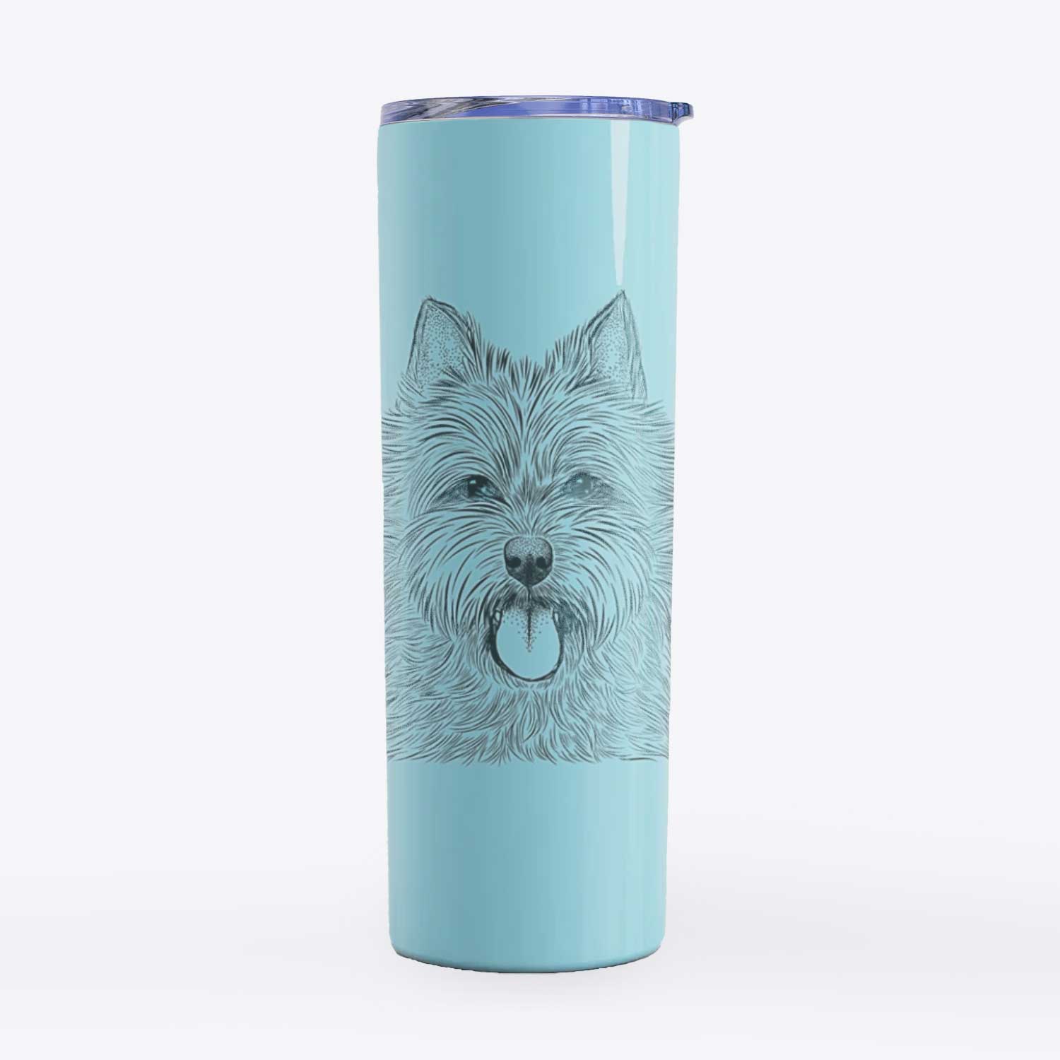 Alfie the Norwich Terrier - 20oz Skinny Tumbler