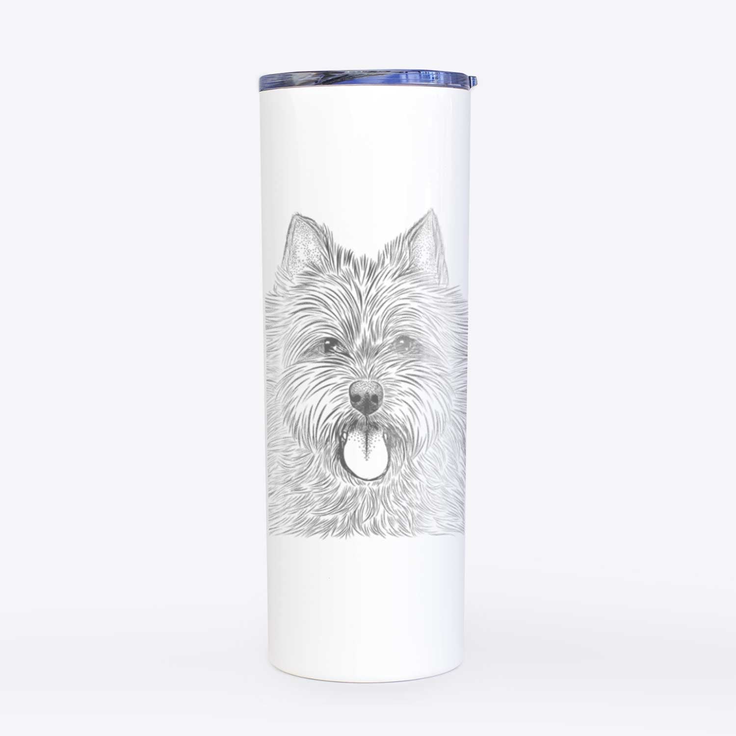 Alfie the Norwich Terrier - 20oz Skinny Tumbler