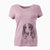 Bare Aline the Irish Red and White Setter - Women's V-neck Shirt