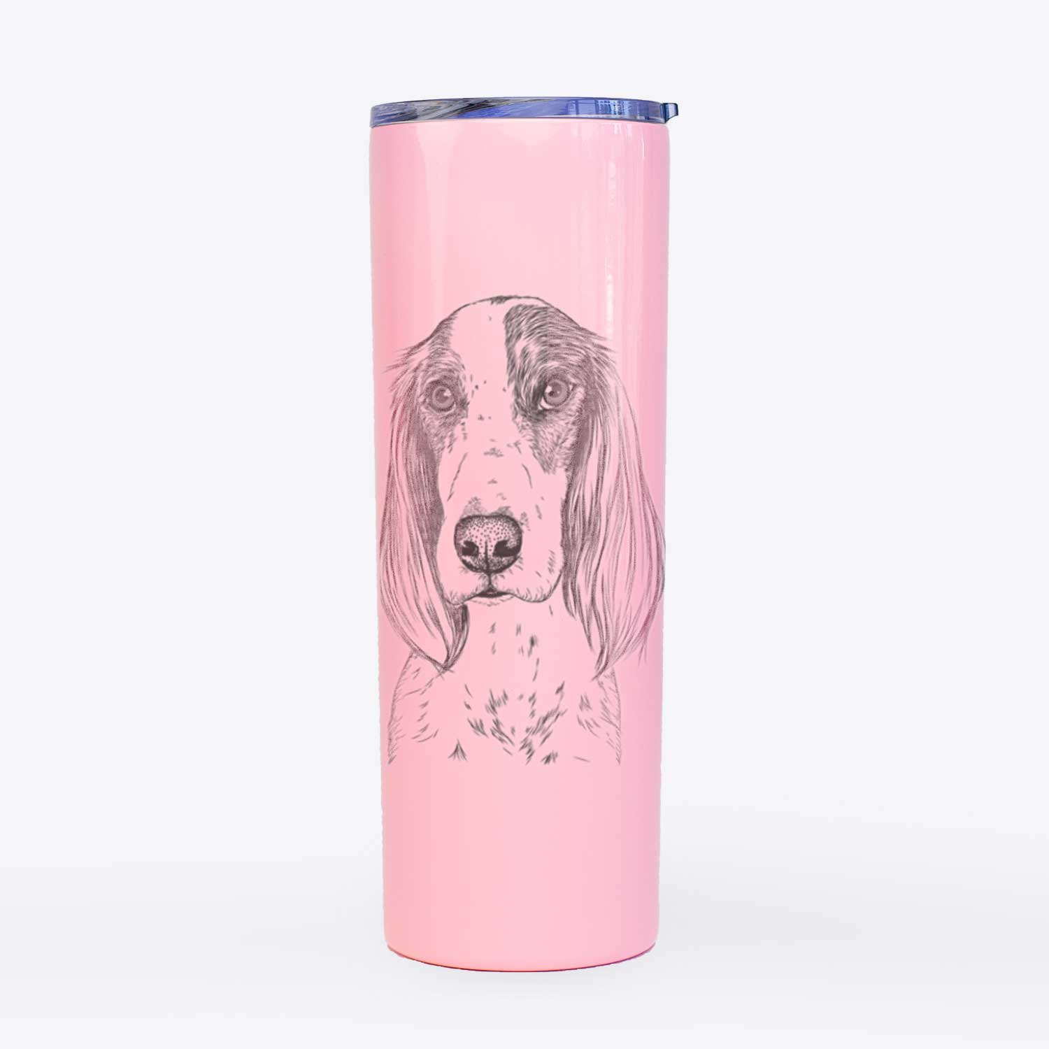 Aline the Irish Red and White Setter - 20oz Skinny Tumbler