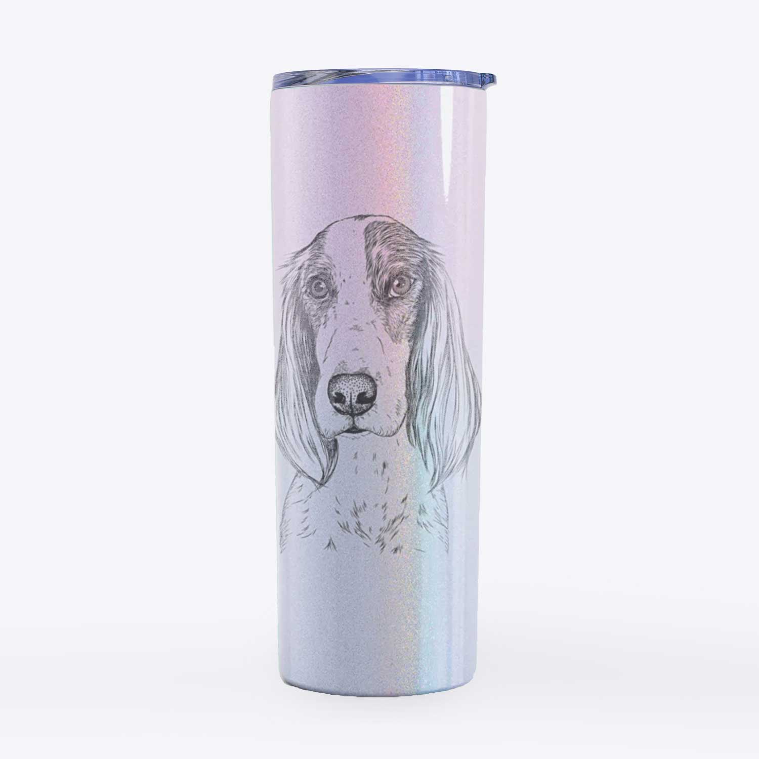 Aline the Irish Red and White Setter - 20oz Skinny Tumbler