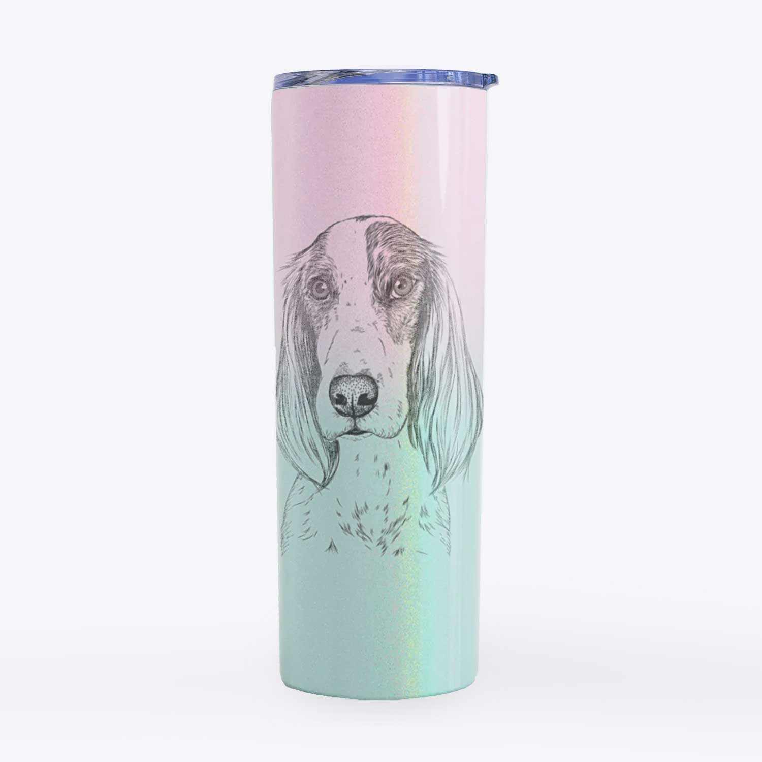 Aline the Irish Red and White Setter - 20oz Skinny Tumbler