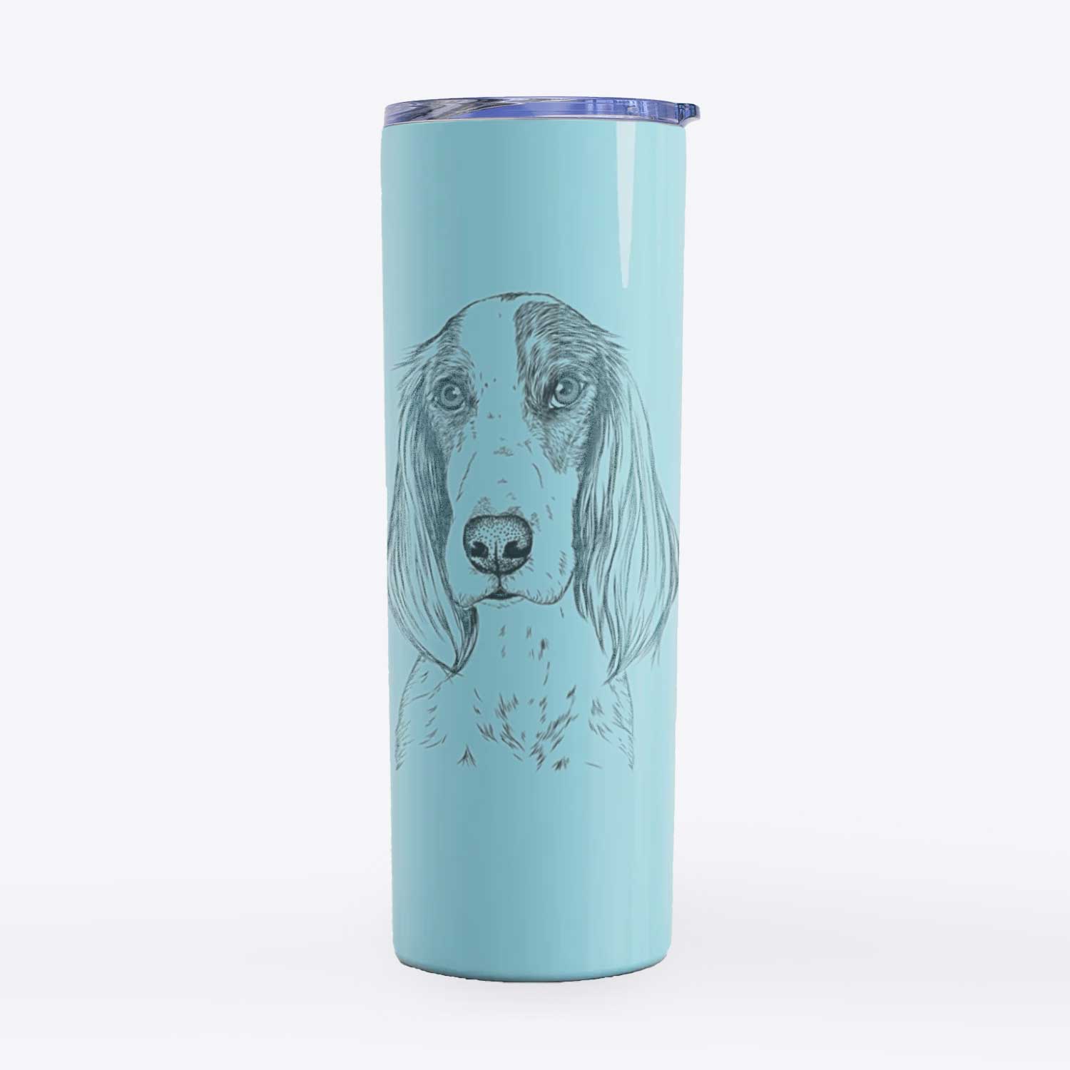 Aline the Irish Red and White Setter - 20oz Skinny Tumbler