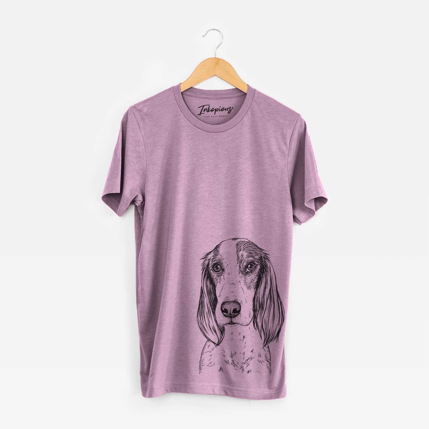 Aline the Irish Red and White Setter - Bella Canvas Unisex Crewneck