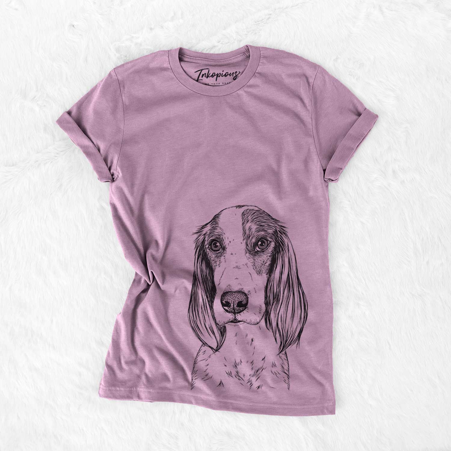 Aline the Irish Red and White Setter - Bella Canvas Unisex Crewneck