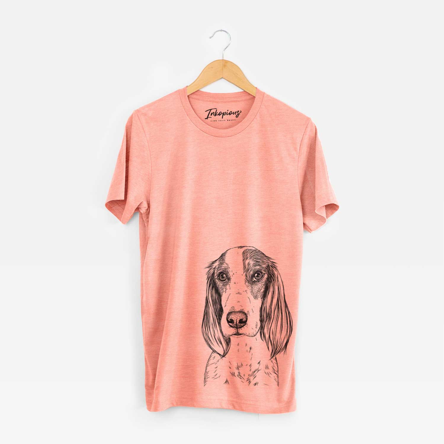 Bare Aline the Irish Red and White Setter - Unisex Crewneck