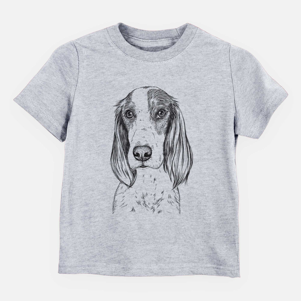 Bare Aline the Irish Red and White Setter - Kids/Youth/Toddler Shirt