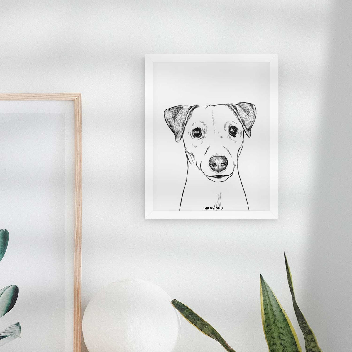 Ally the Jack Russell Terrier Art Print