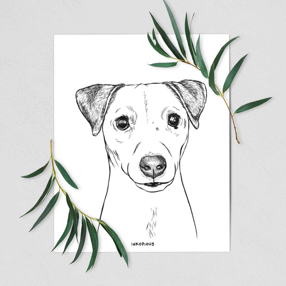 Ally the Jack Russell Terrier Art Print