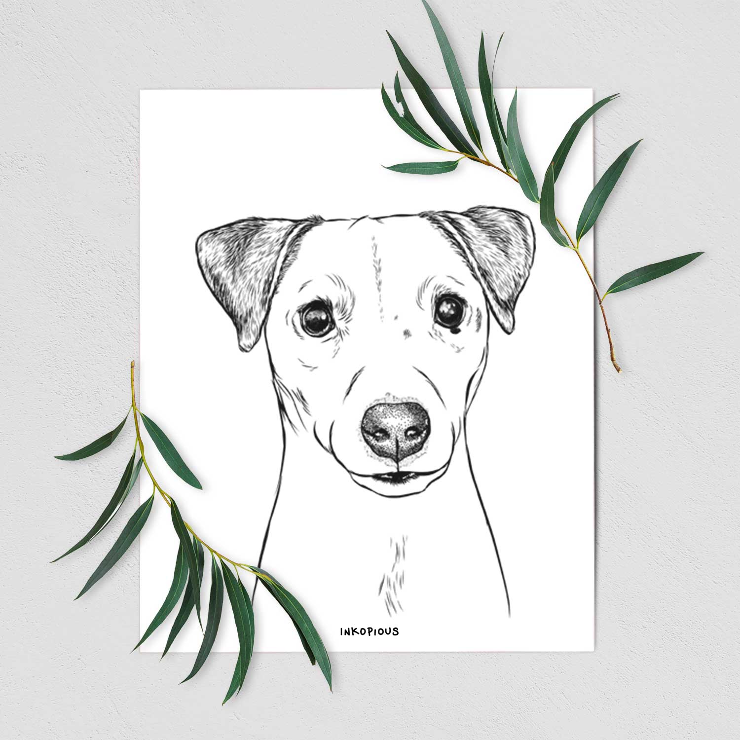 Ally the Jack Russell Terrier Art Print