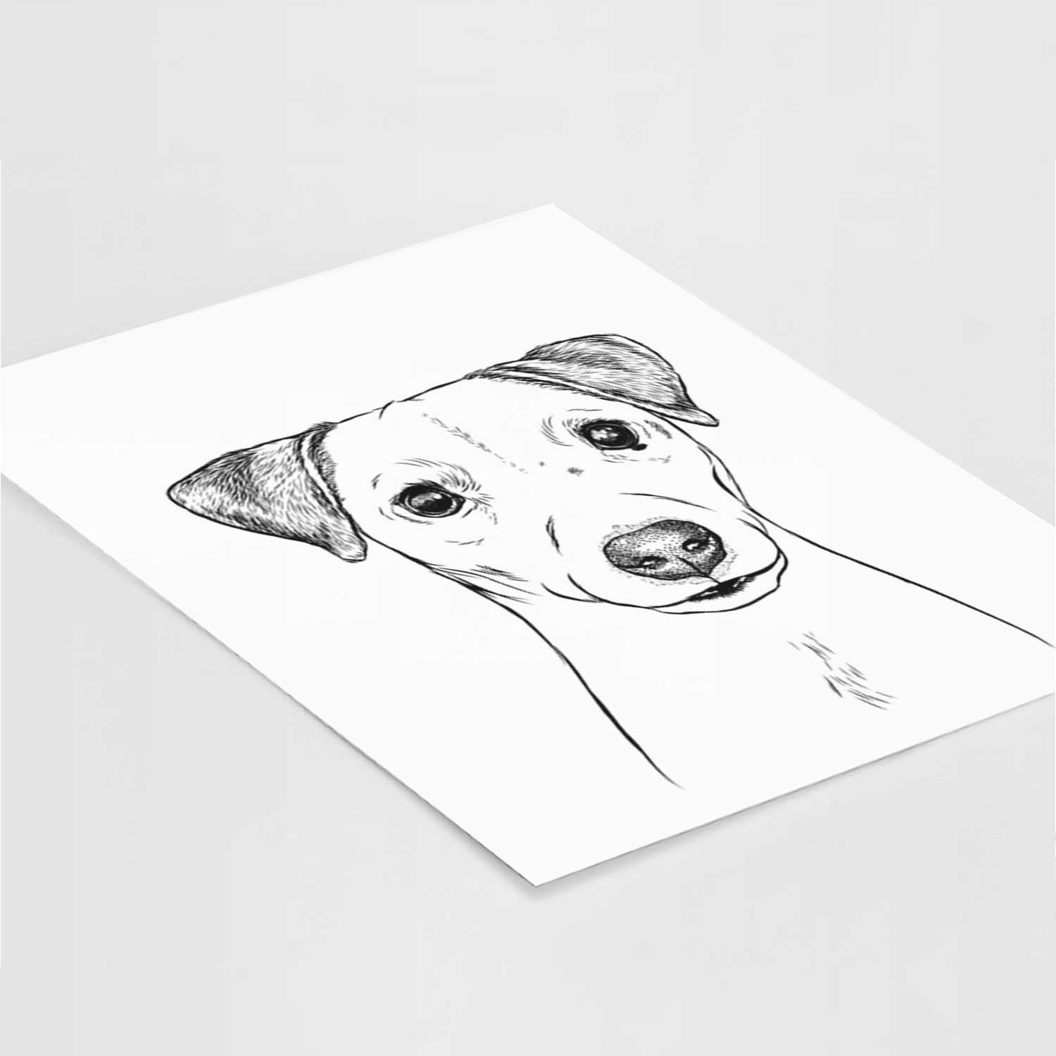 Ally the Jack Russell Terrier Art Print