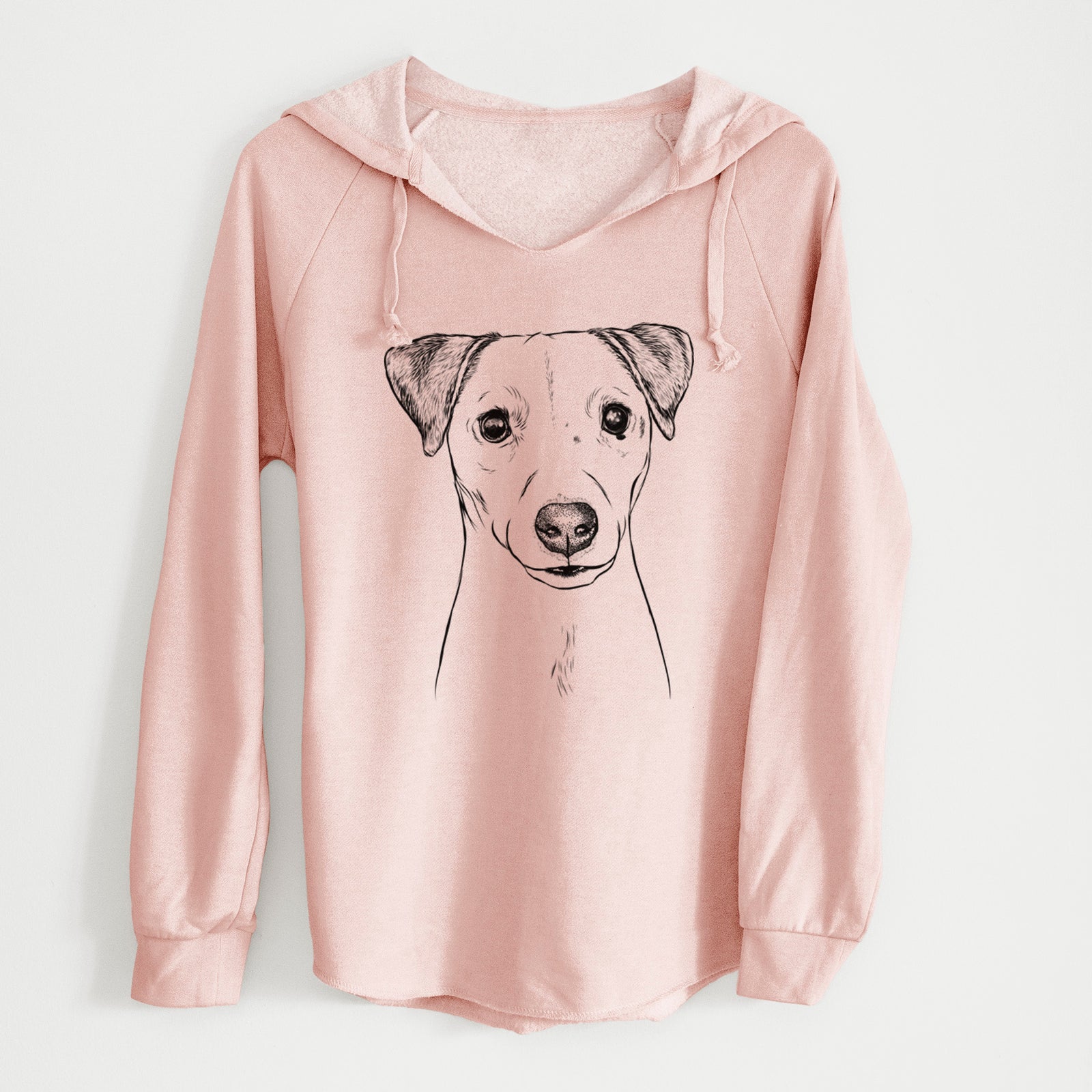 Bare Ally the Jack Russell Terrier - Cali Wave Hooded Sweatshirt