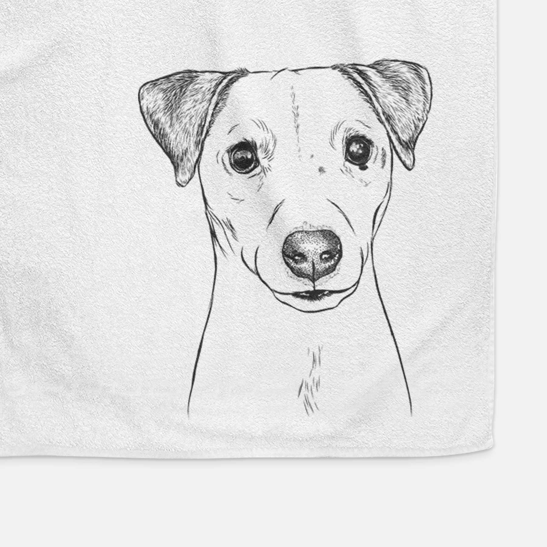 Ally the Jack Russell Terrier Decorative Hand Towel