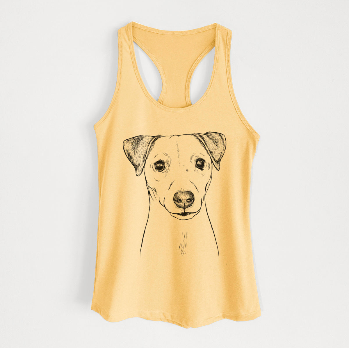 Ally the Jack Russell Terrier - Women's Racerback Tanktop