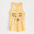 Ally the Jack Russell Terrier - Women's Racerback Tanktop