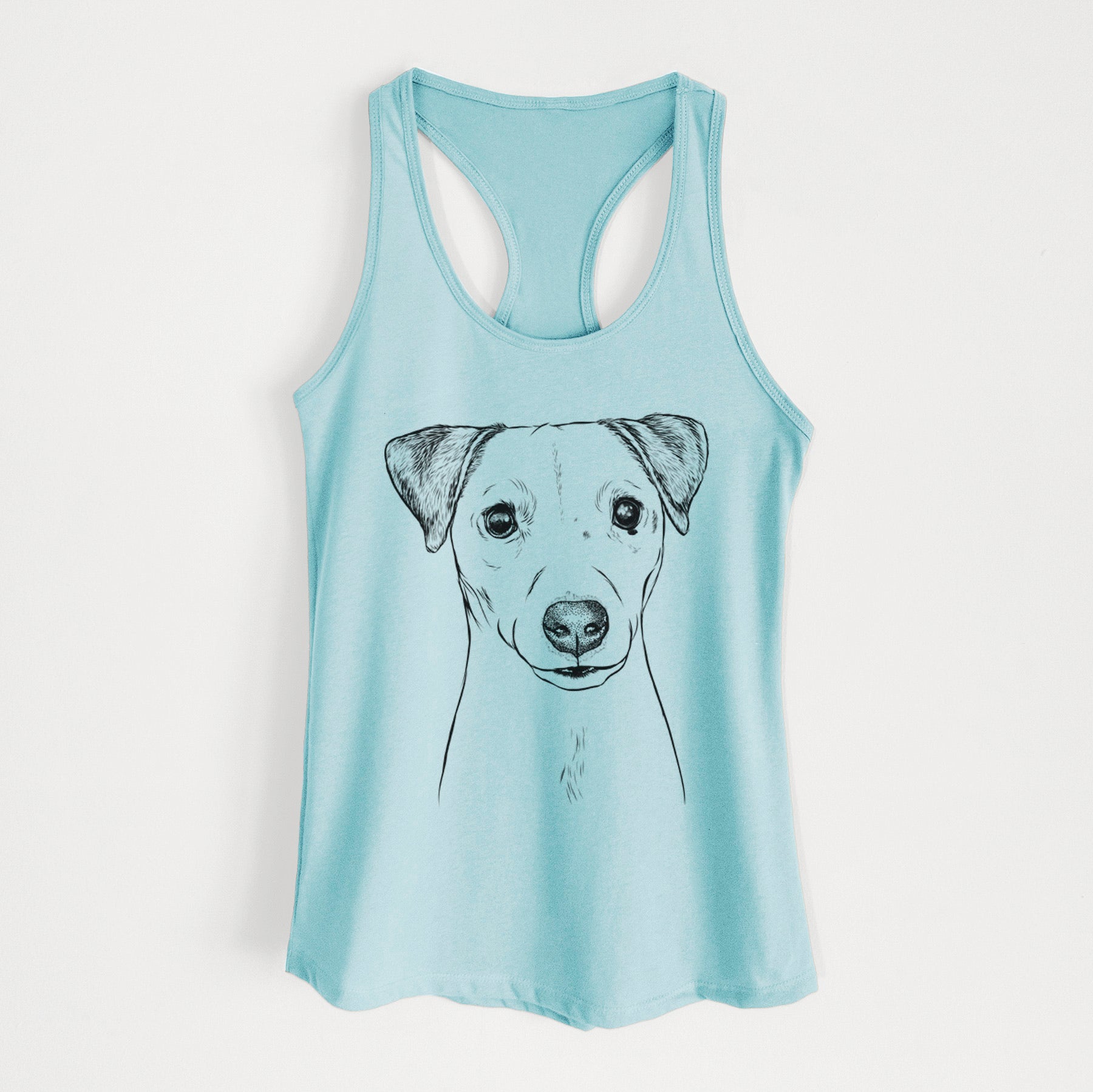 Ally the Jack Russell Terrier - Women's Racerback Tanktop