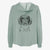 Almond the Wirehaired Dachshund - Women's Cali Wave Zip-Up Sweatshirt