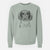 Bare Almond the Wirehaired Dachshund - Unisex Pigment Dyed Crew Sweatshirt