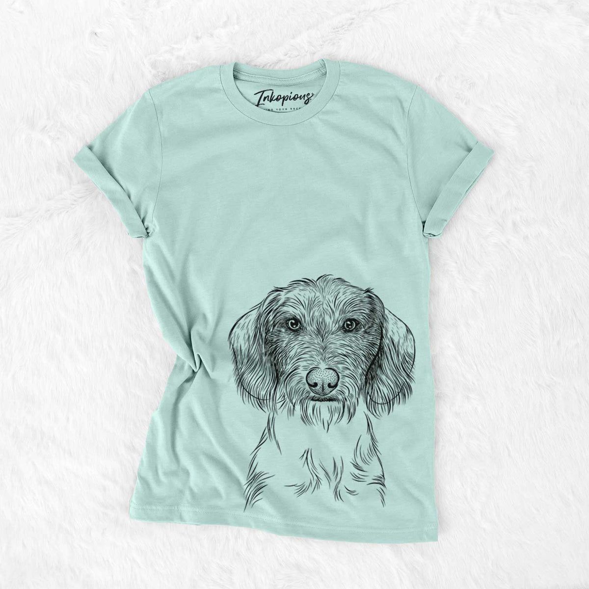 Bare Almond the Wirehaired Dachshund - Unisex Crewneck