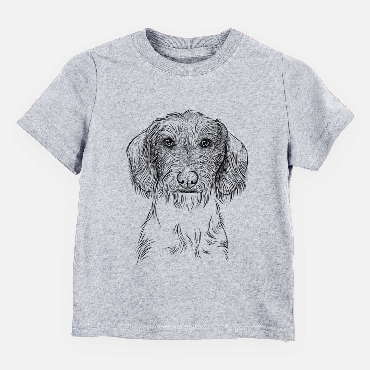 Bare Almond the Wirehaired Dachshund - Kids/Youth/Toddler Shirt