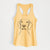 Almond the Vizmaraner - Women's Racerback Tanktop