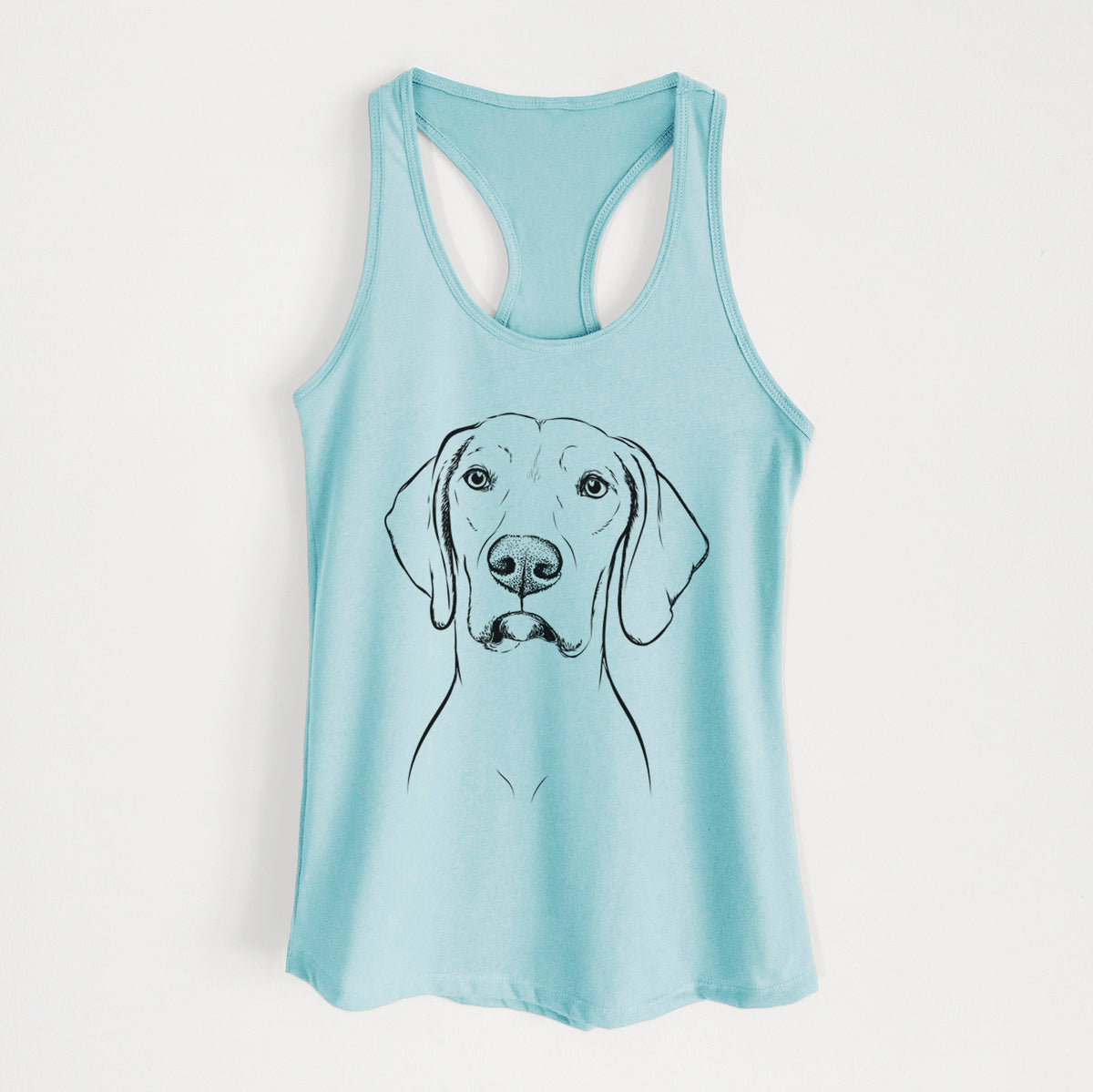Almond the Vizmaraner - Women's Racerback Tanktop
