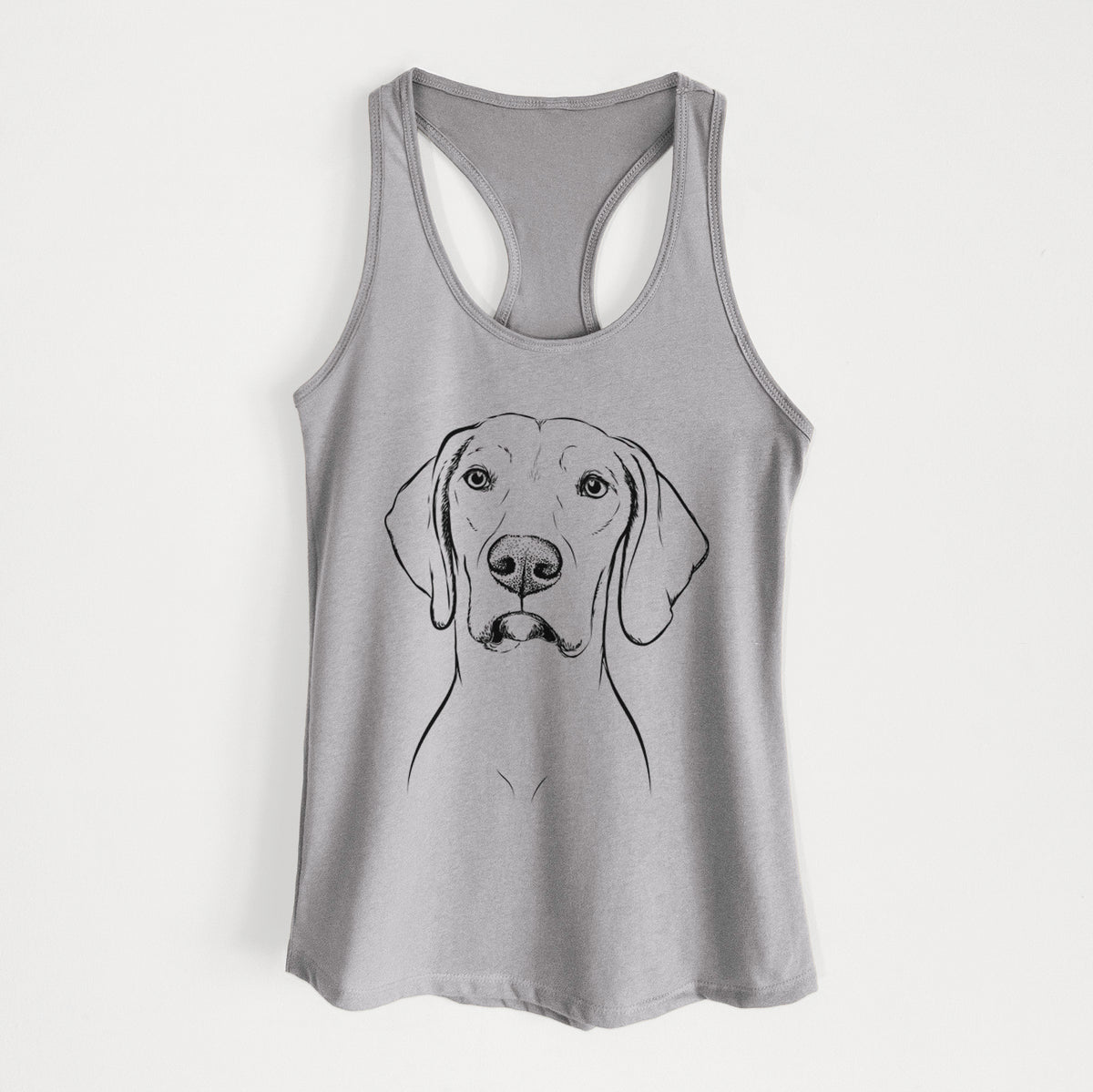 Almond the Vizmaraner - Women&#39;s Racerback Tanktop