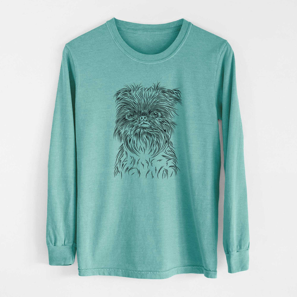 Bare Alo the Brussels Griffon - Heavyweight 100% Cotton Long Sleeve